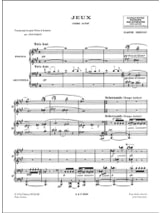 Jeux - 4 Mains - DEBUSSY - Partition - Piano